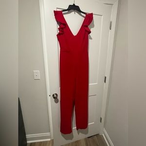 Red romper